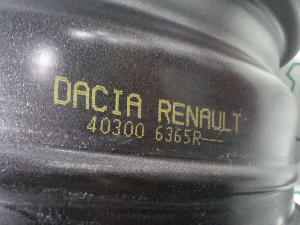 Dacia Duster Sandero 16 İnç Sac Jant 403006365R CP (BB110)