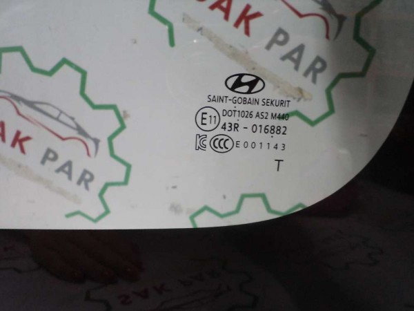 Hyundai Staria Sol Arka Küstod Camı Orjinal Sıfır 878J0CG031 SP YP