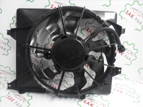 Hyundai Bayon Fan Davlumbazı Ve Motoru Komple Sökme 25380-Q0300 25304-Q0310 YP (HH-110)