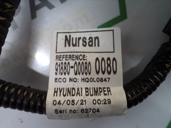 Hyundai İ20 Arka Tampon Tesisatı Sökme 91880-Q0080 YP