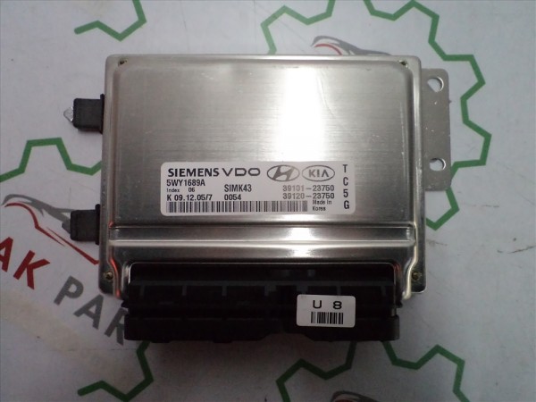 Hyundai Coupe Elektronik Kontrol Ünitesi ECU 39101-23754 39120-23750 5WY1689A YP (İB-123)