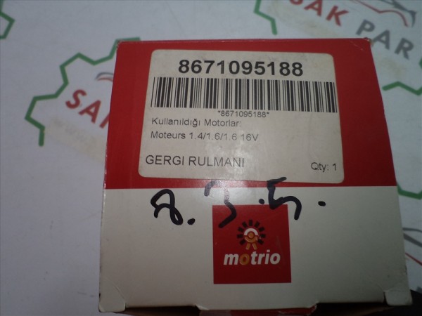 Renault Clio 3 Megane 2 Alternatör Gergi Rulmanı (Motrio) YP (FC-121)