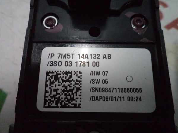 Ford Focus C-Max Ayna Cam Düğme Kontrol Kumanda Paneli 7M5T14A132 AB CP (JB-123)