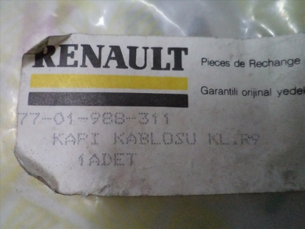 Renault R9 Kapı Kablosu 7701988311 YP