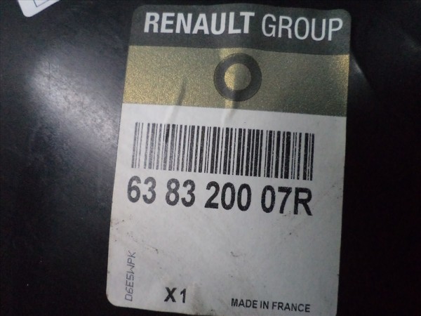 Renault Master 3 Sağ Ön Çamurluk Davlumbazı Arka Parça 638320007R YP