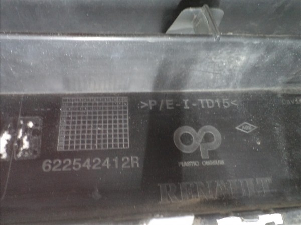 Renault Clio 4 Ön Tampon Alt Izgara Orjinal 622542412R CP (GA-120)