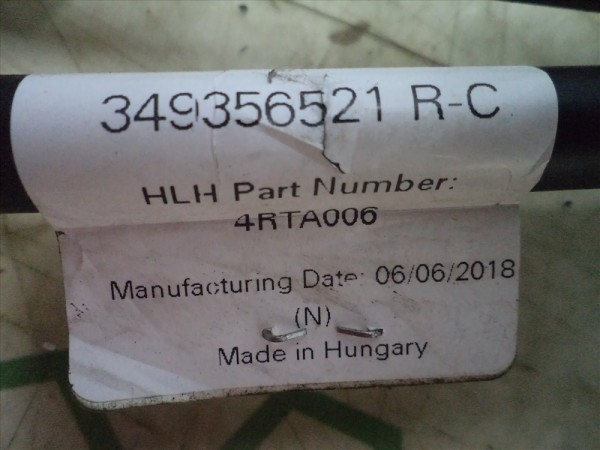 Renault Megane 4 Vites Kumanda Teli Halatı Orj 349356521R CP