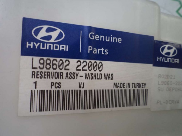 Hyundai Accent Su Fiskiye Deposu 95-00 Orj L98602 22000 YP (ED-109)