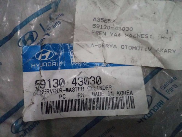 Hyundai H100 Fren Hidrolik Yağ Deposu Orj 59130-43030 YP (ED-109)