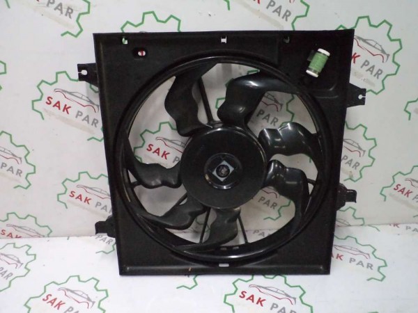 Hyundai İ10 Fan Davlumbazı ve Motoru Komple Orj Sökme 25380K7000  25380K7000 YP (HH-110)