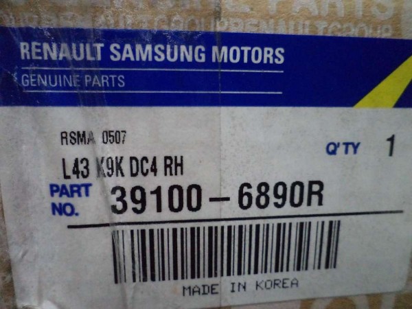 Renault Latitude Sağ Aks Orjinal Sıfır 39100-6890R YP