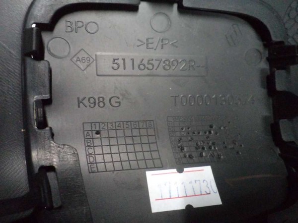 Renault Clio 4 Arka Tampon Eteği Orjinal Sıfır 850B26008R YP (EB-110)