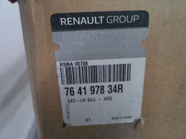 Renault Koleos Sol Marşpiyel Bakaliti Orjinal Sıfır 764197834R YP (EB140)