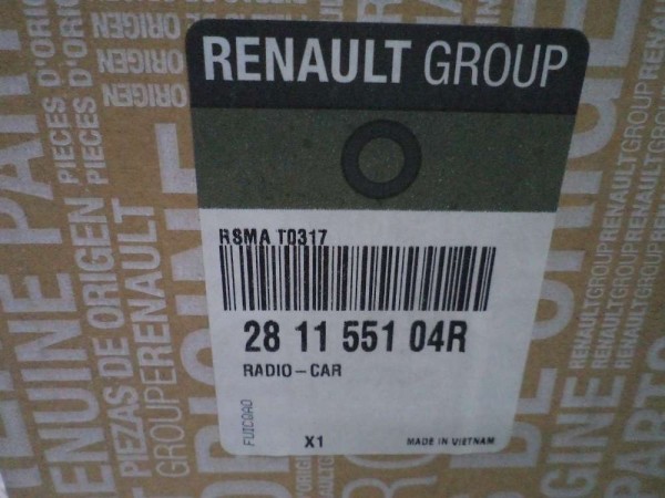 Renault Captur Radio Teyp Ekranlı Orjinal Sıfır 281155104R YP