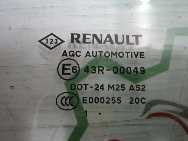 Renault Grand Scenic 3 Sağ Arka Kelebek Camı Orjinal CP (HE-131)