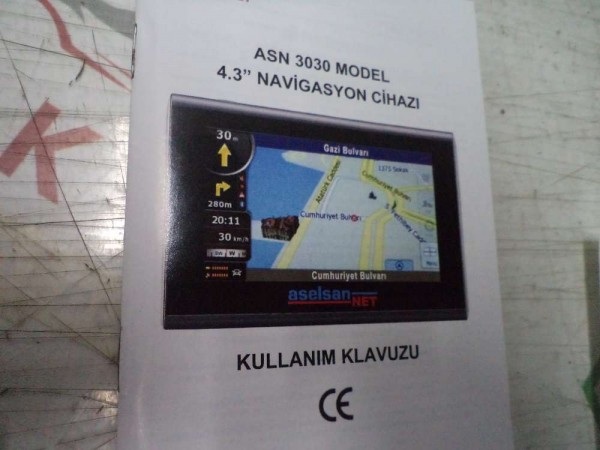 Aselsan ASN 3030 Navigasyon Cihazı Orjinal Sıfır YP (BC-129)