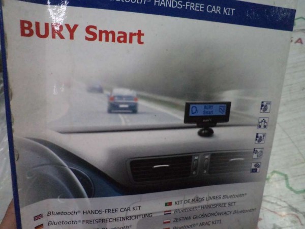 Burry Smart Bluetooth Hands Free Car Kit 8900000218 YP (BC-129)