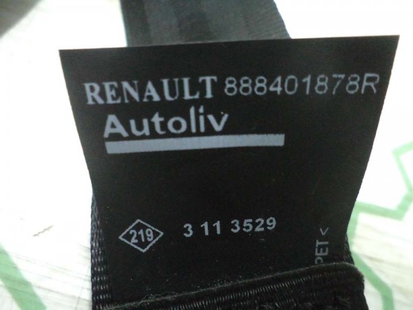 Renault Clio 4 Sağ Arka Emniyet Kemeri Orj 888401878R CP (DA-130)