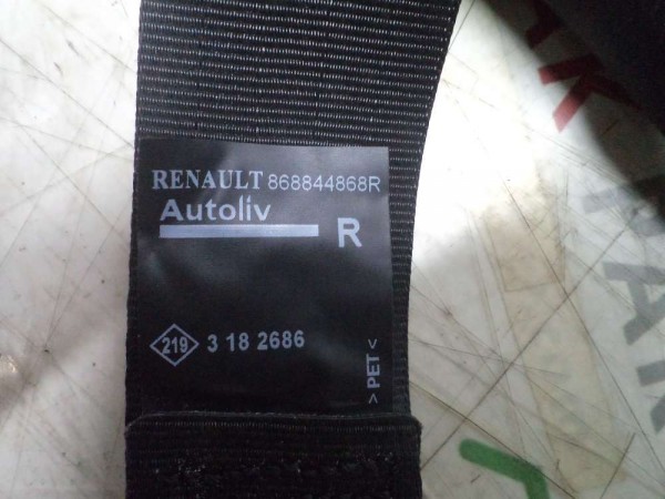 Renault Clio 4 Ön Sağ Emniyet Kemeri Orj 868844868R SP YP (DA-120)