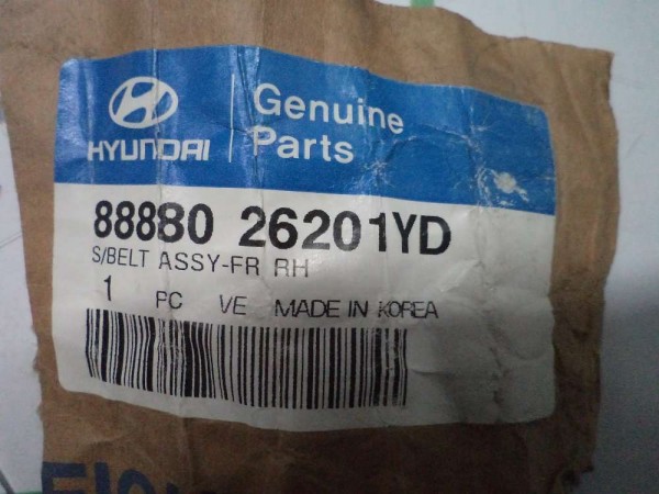 Hyundai Santa Fe Sağ Ön Emniyet Kemeri Orj 88880-26201YD SP YP (DA-121)