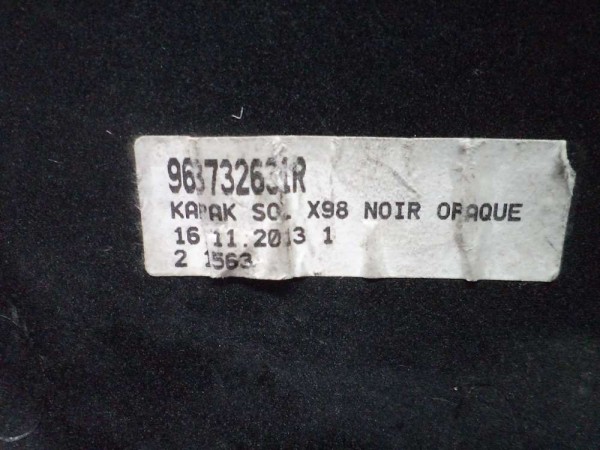 Renault Clio 4 Sol Dış Dikiz Ayna Kapağı Siyah Parlak Orjinal 963732631R 2122000754 CP (FD109)